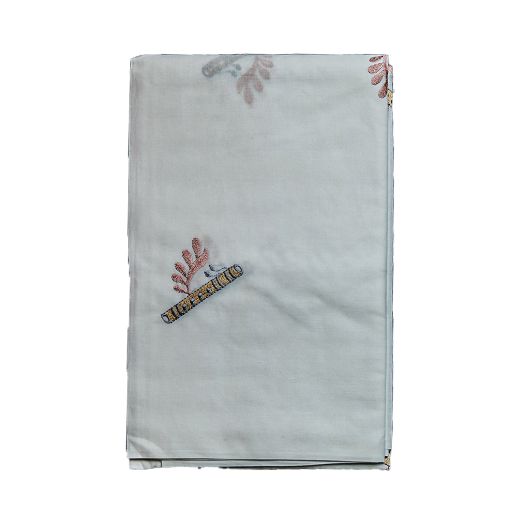 Red Formal Cotton Dhoti Set (10x6) Ratnadeep Dhoti