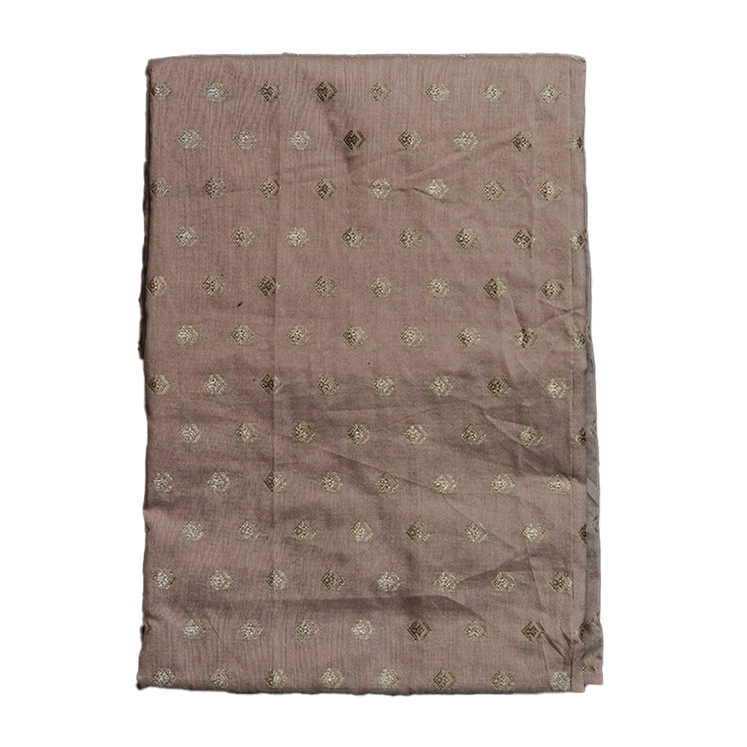Brown Harmony Designer Cotton Dhoti Set with Khesh & Dupatta (10x6) Ratnadeep Dhoti