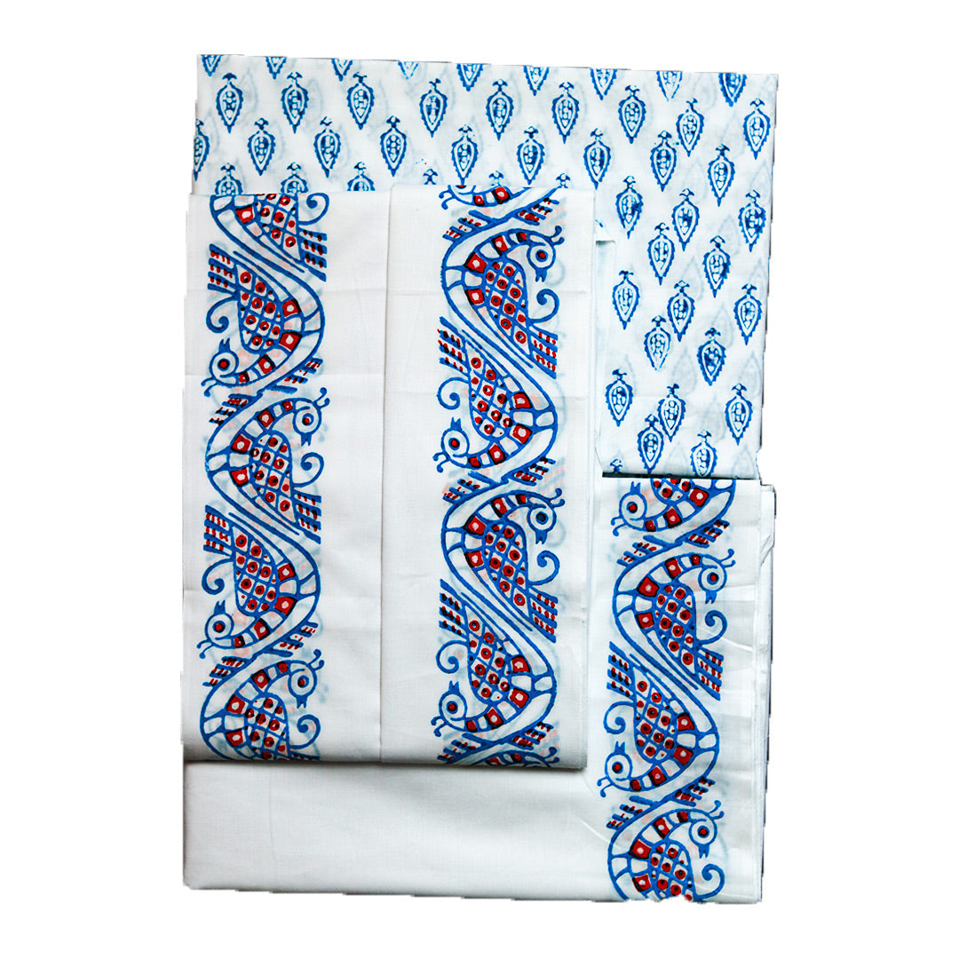 Cultural Cotton Dhoti: Diverse Prints Celebrating Tradition Ratnadeep Dhoti