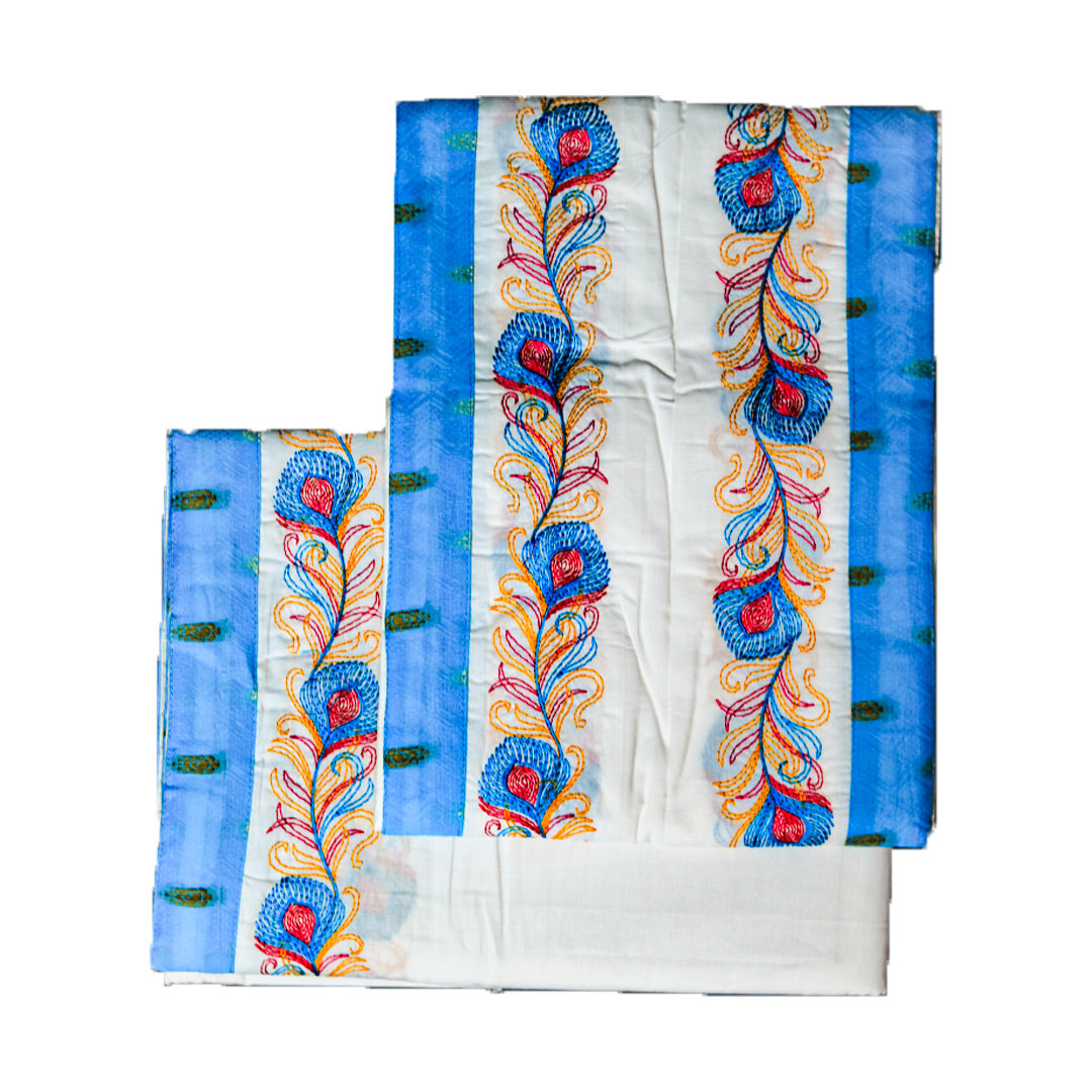 Handwork Cotton Dhoti(10x6) Ratnadeep Dhoti