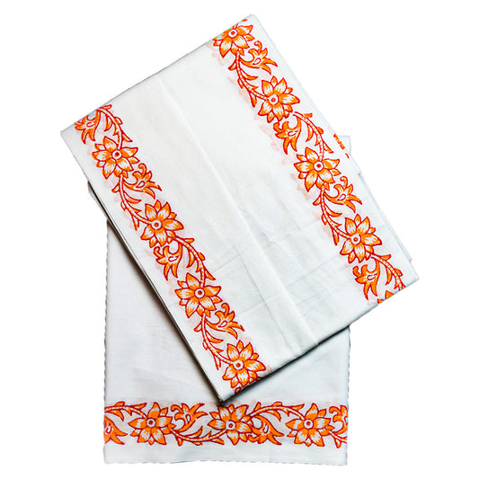 Stylish Printed Dhoti (10x6): Modern Patterns for Elegant Traditional Wear Ratnadeep Dhoti