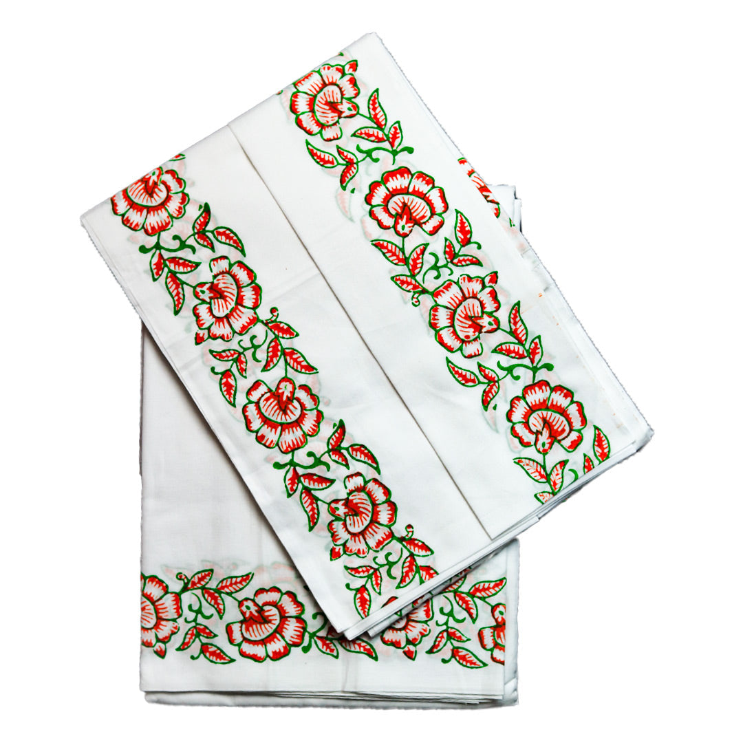 Stylish Printed Dhoti (10x6): Modern Patterns for Elegant Traditional Wear Ratnadeep Dhoti