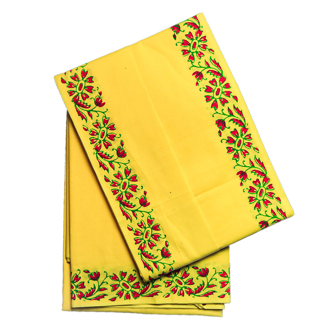 Stylish Printed Dhoti (10x6): Modern Patterns for Elegant Traditional Wear Ratnadeep Dhoti