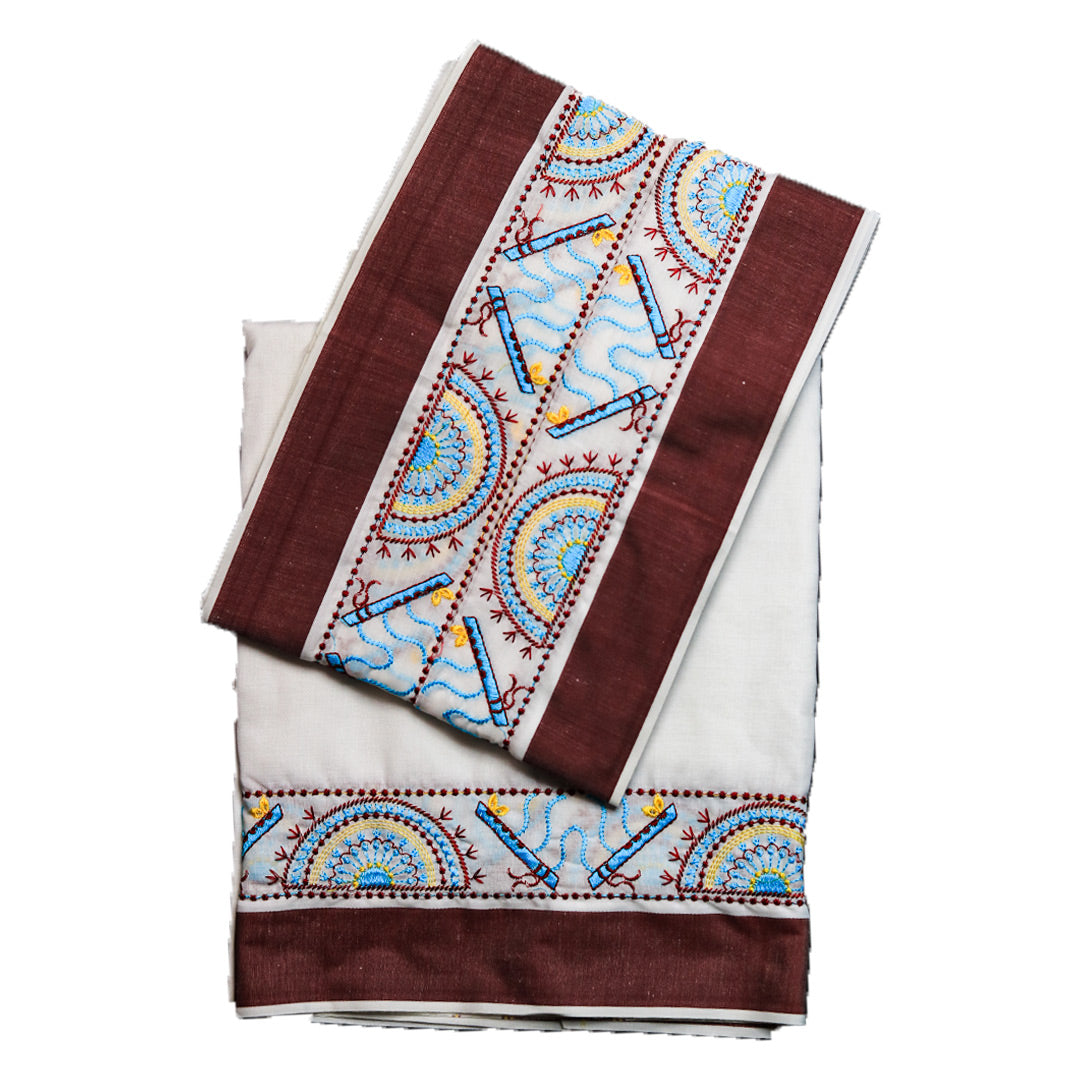 Premium Thick Cotton Dhoti – Durable, Soft & Comfortable Wear"