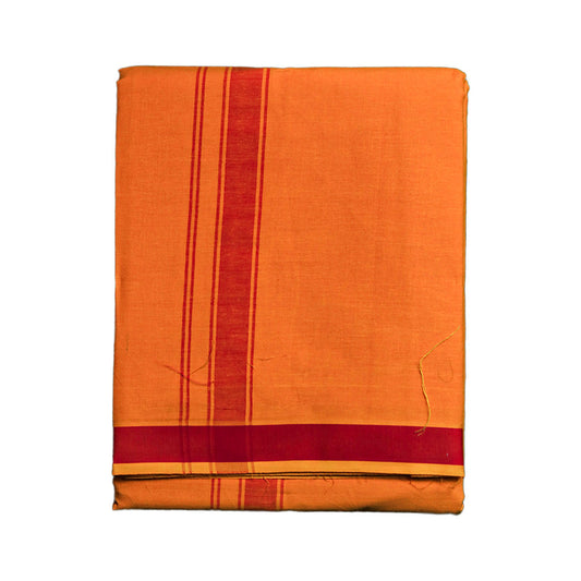 Minister Cotton Dhoti (10x6): Sophisticated Comfort for Every Occasion Minister White