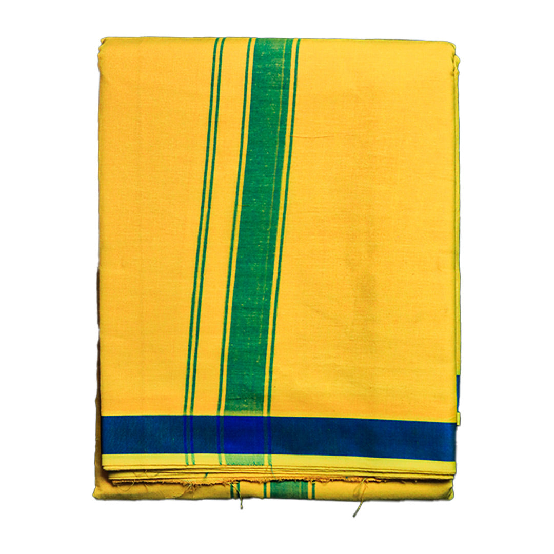 Minister Cotton Dhoti (10x6): Sophisticated Comfort for Every Occasion Minister White