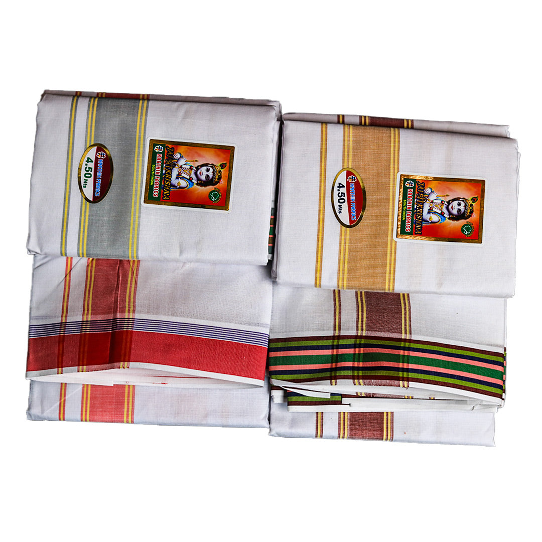 Stylish Printed Cotton Dhoti –