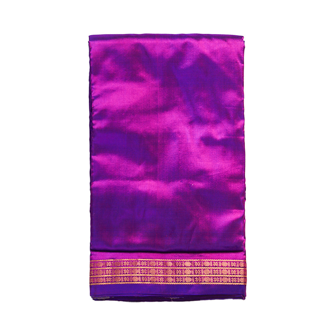 Premium Pure Silk Dhoti –(10x6): Blending Tradition with Elegance ratnadeepdhoti