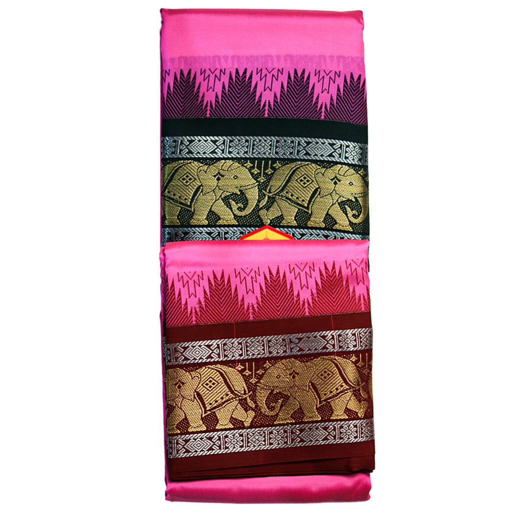 Big Bangalore Border Set Dhoti (10x6) ratnadeepdhoti