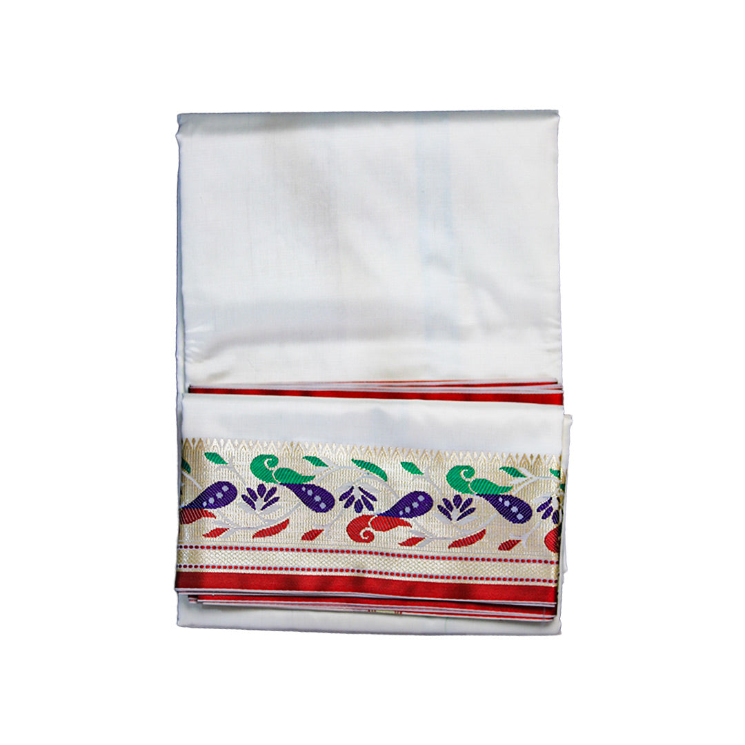 Wonder Artificial Silk Dhoti10x6 ratnadeepdhoti