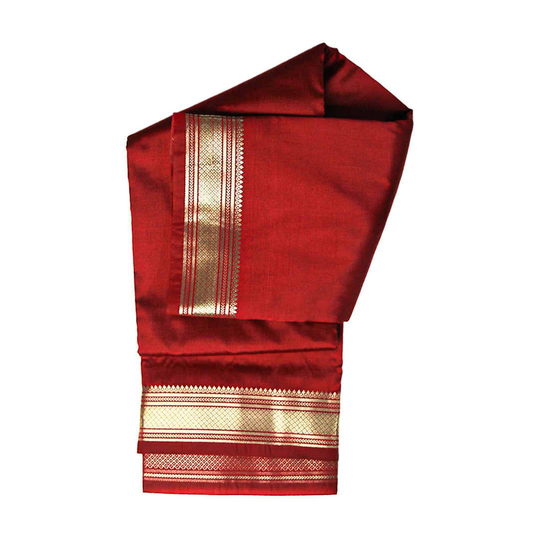 Silk Dhoti with Kasab Border ratnadeepdhoti