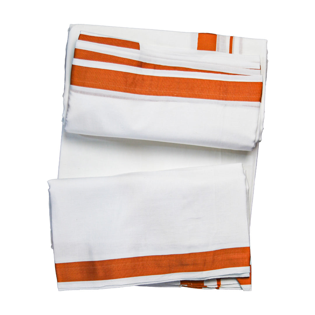 Thailana Jodi Dhoti (10x6): Perfect Pair for Traditional Attire" Ratnadeep Dhoti