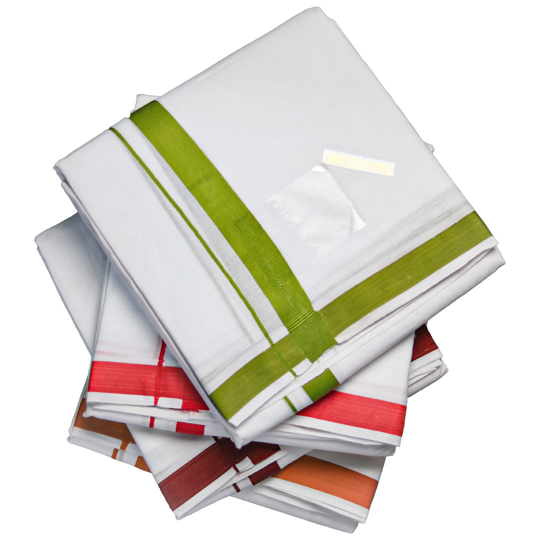 Thailana Jod Dhoti (10x6): Perfect Pair for Traditional Attire" Ratnadeep Dhoti