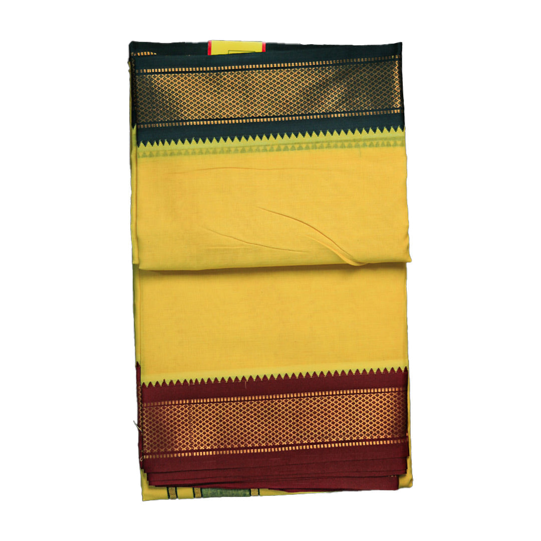 Ganga Jamuna Jodi Dhoti (10x6): A Blend of Tradition and Grace Ratnadeep Dhoti