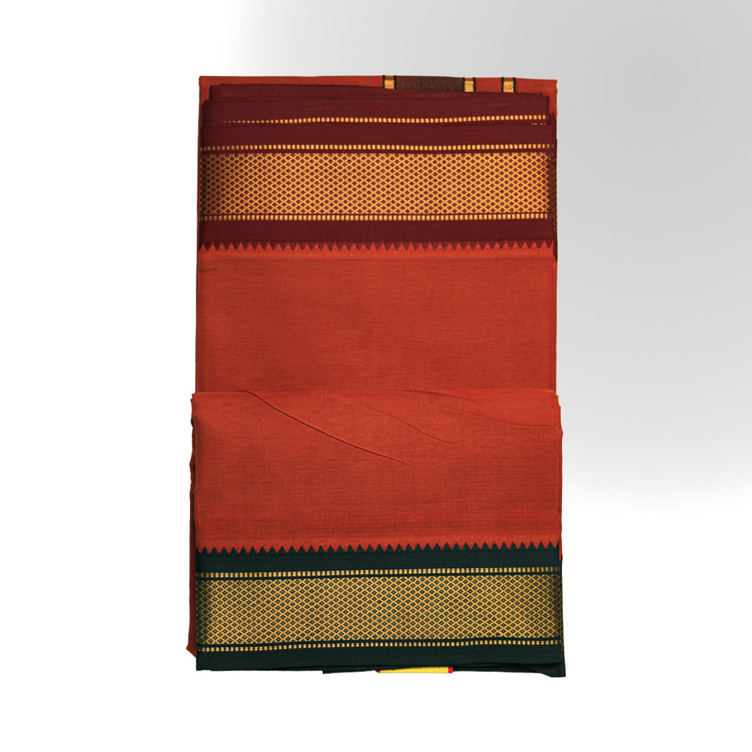 Ganga Jamuna Jodi Dhoti (10x6): A Blend of Tradition and Grace Ratnadeep Dhoti