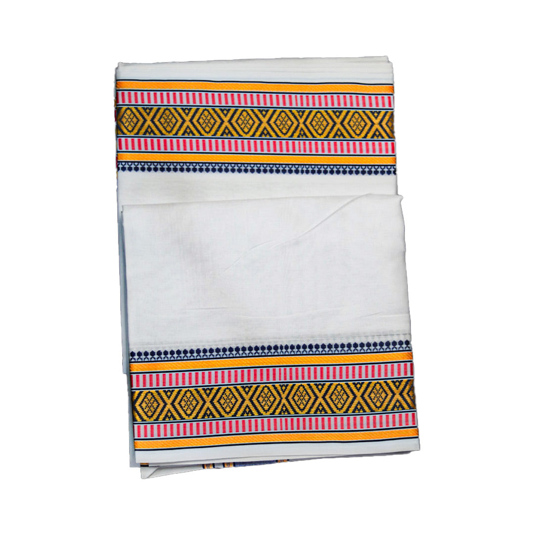 New Pattern Cotton Dhoti (4.5 Mtr): Stylish Comfort for Everyday Wear Ratnadeep Dhoti