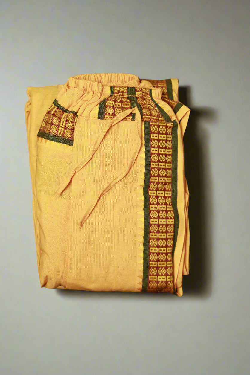 Ganga Jamuna Stripe Cotton Dhoti Ratnadeep Dhoti
