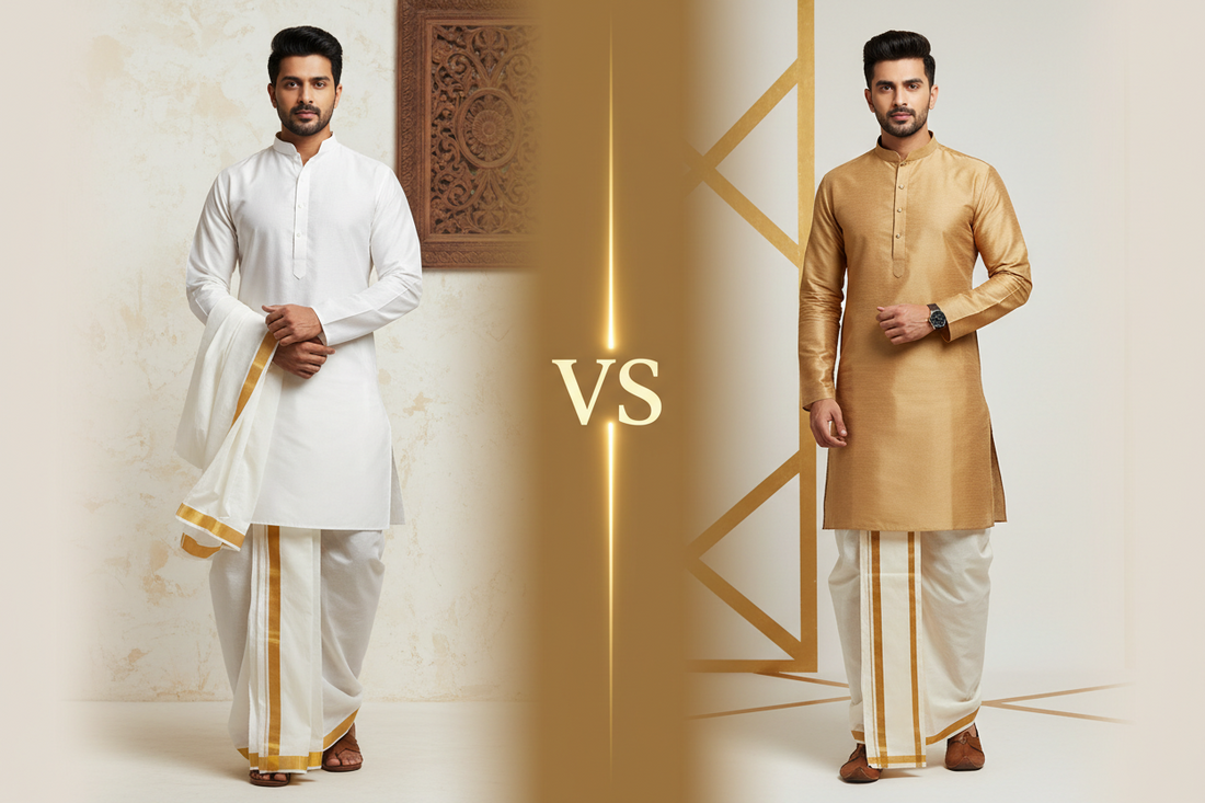 Dhoti vs Readymade Dhoti: Which Should You Choose? ratnadeepdhoti