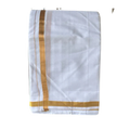 Golden Border Cotton Gamcha Towel ratnadeepdhoti