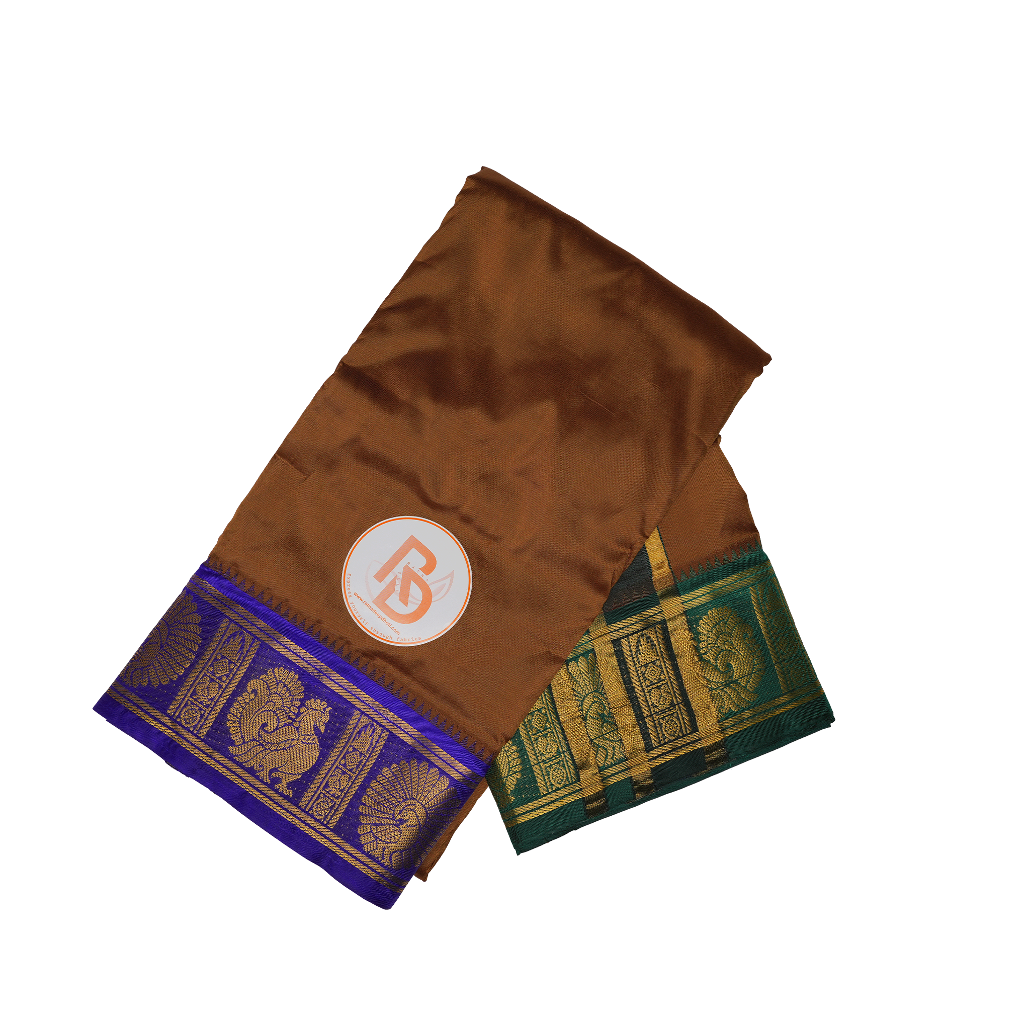 Vintage Royal Silk Dhoti (10x6) Set – Premium Handloom Collection Ratnadeep Dhoti