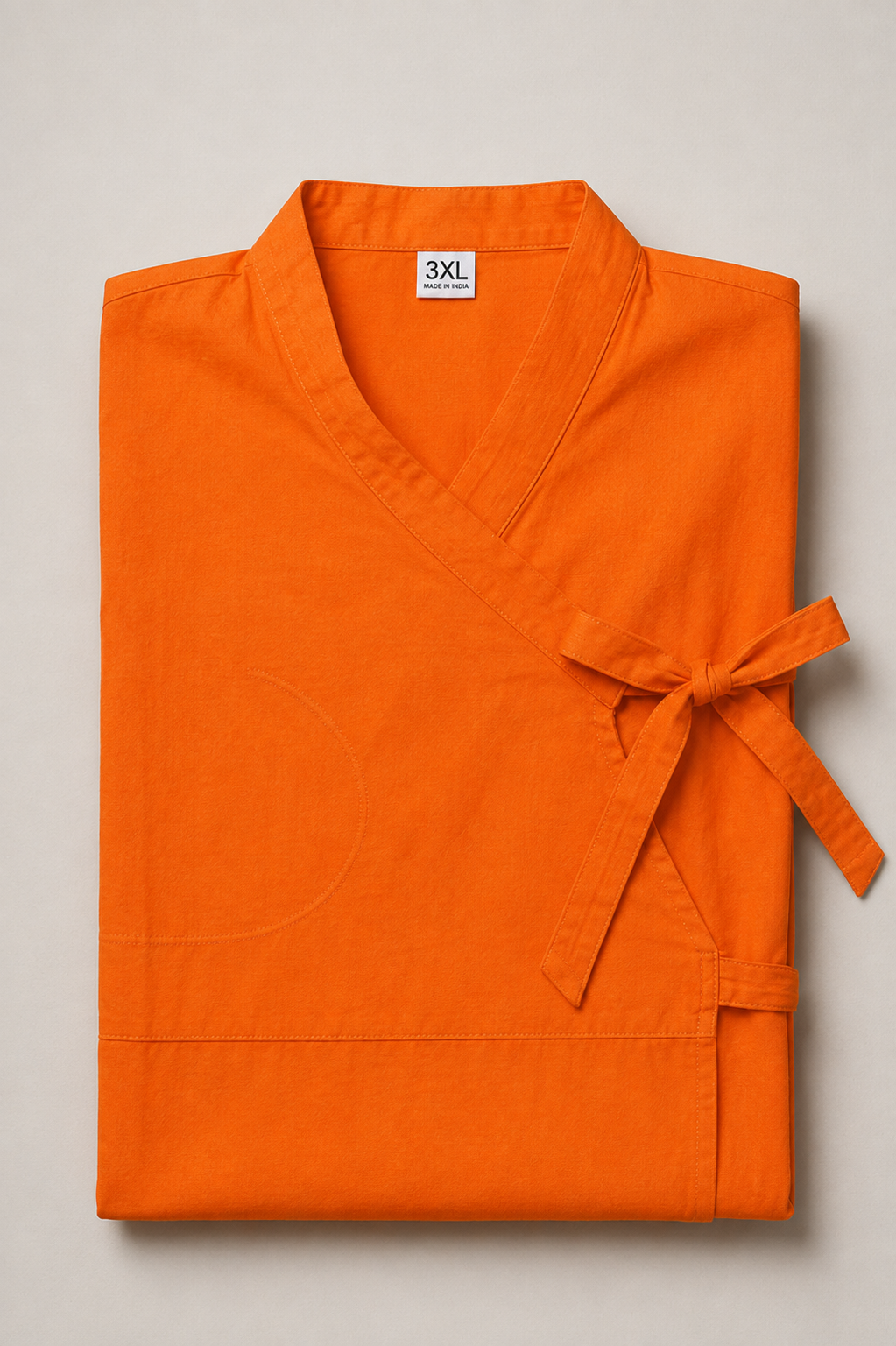 3XL Orange bagal bandi for men