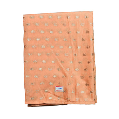 Orange Charm Designer Cotton Dhoti Set
