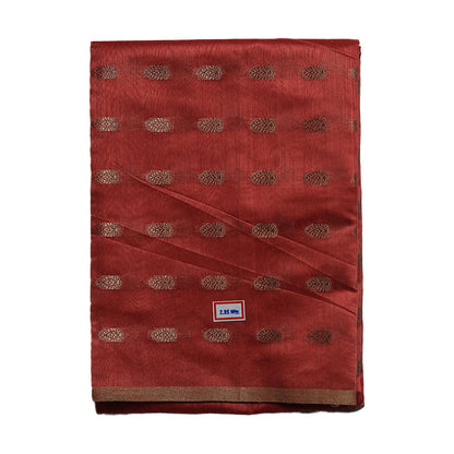 Red Formal Cotton Dhoti Set (10x6) Ratnadeep Dhoti