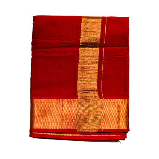 Golden Temple Dhoti (10x6): Graceful Attire for Traditional Occasions Ratnadeep Dhoti