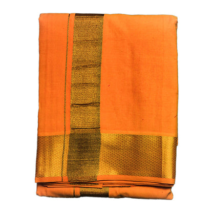 Golden Temple Dhoti (10x6): Graceful Attire for Traditional Occasions Ratnadeep Dhoti