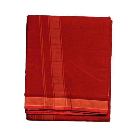 Minister Cotton Dhoti (10x6): Sophisticated Comfort for Every Occasion Minister White