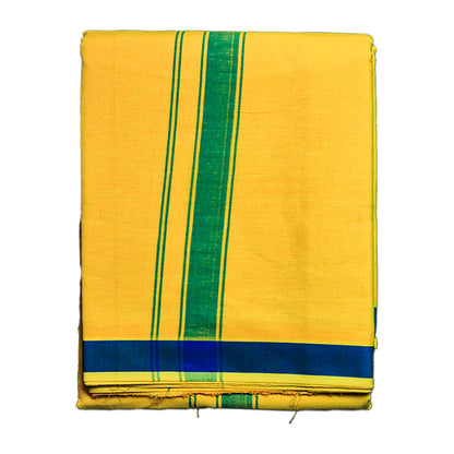 Minister Cotton Dhoti (10x6): Sophisticated Comfort for Every Occasion Minister White