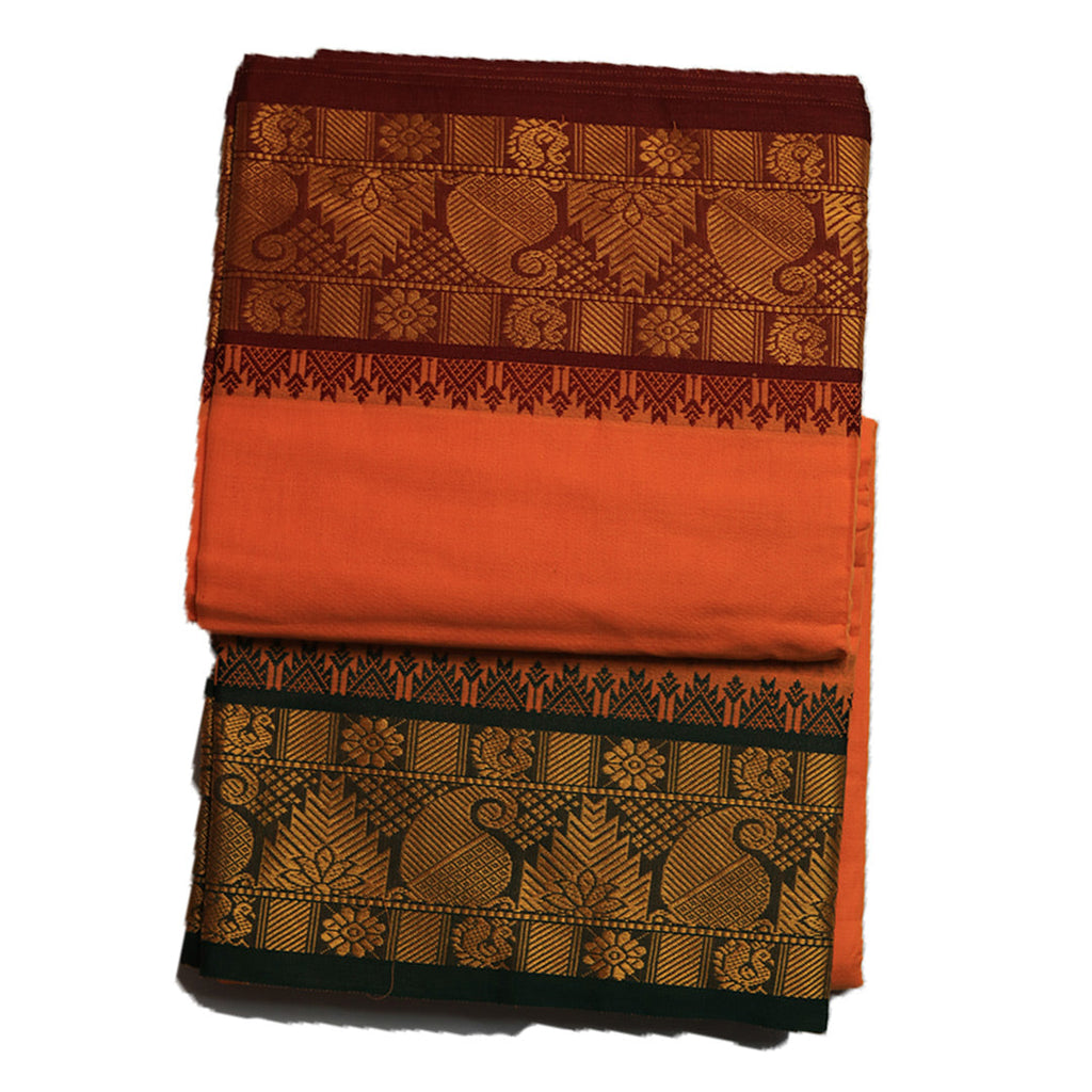 Chennai Express Set With Border Dhoti (10x6) ratnadeepdhoti