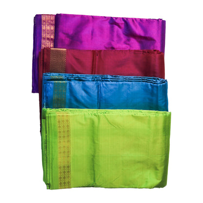 Pure Silk Dhoti (10x6): Blending Tradition with Elegance ratnadeepdhoti