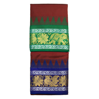 Big Bangalore Border Set Dhoti (10x6) ratnadeepdhoti