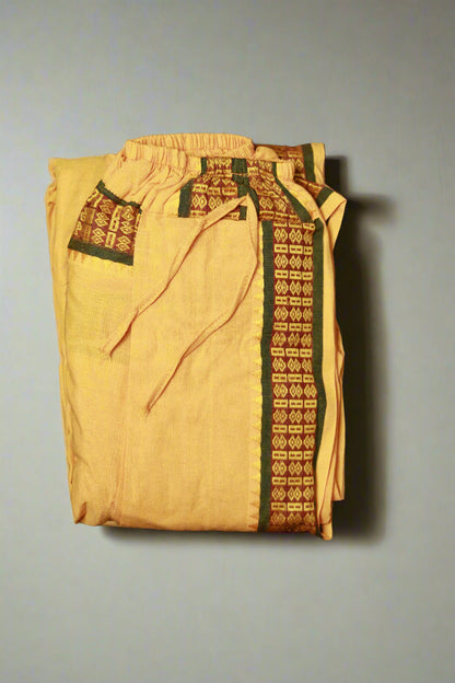 Ganga Jamuna Stripe Cotton Dhoti Ratnadeep Dhoti