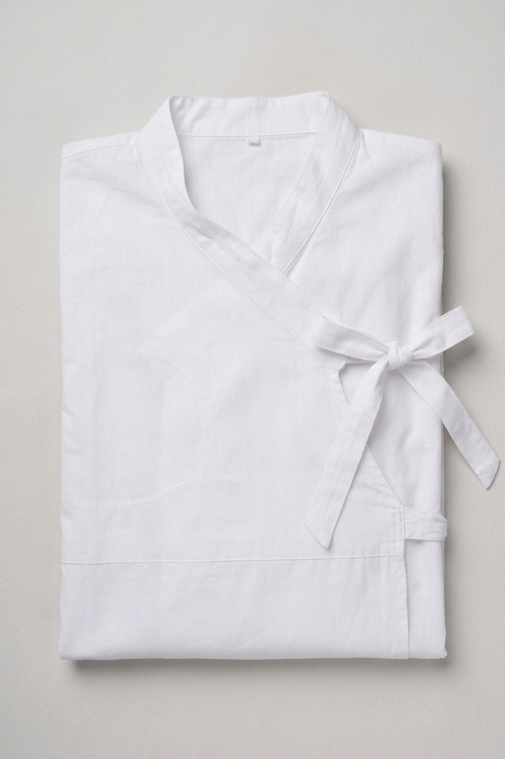 White bagal bandi for men