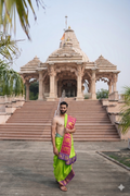 Rajwadi Luxe Silk Dhoti (10×6) Set – Dual Contrast Zari Masterpiece Ratnadeep Dhoti