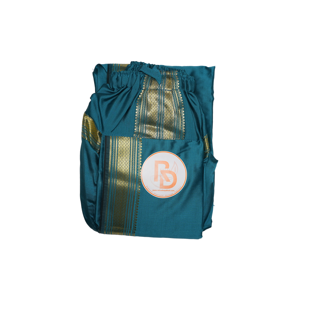 Luxury Readymade Silk Dhoti for Men with Elegant Finish