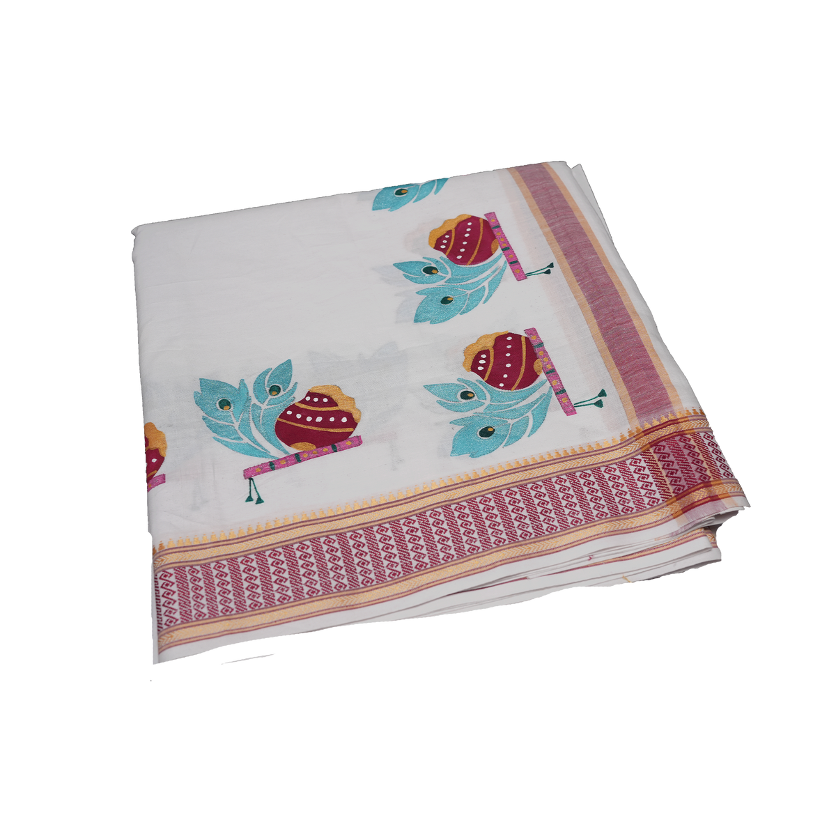 Handprint Dhoti & Uparana – Ratnadeep Dhoti