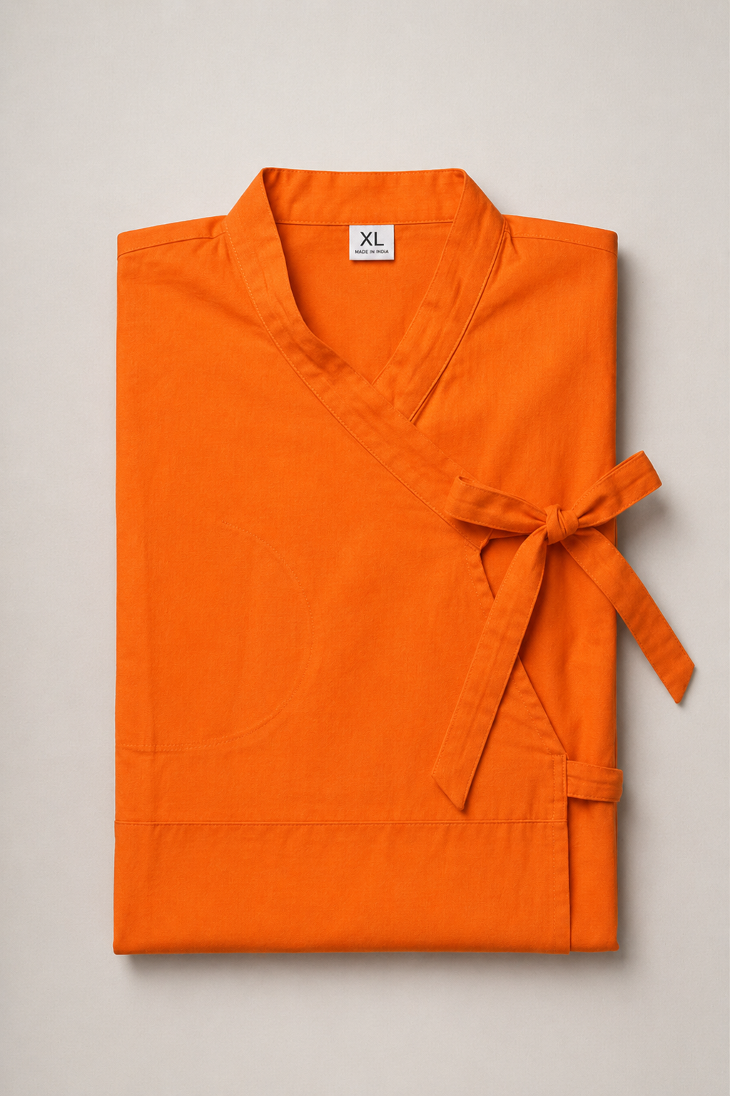 XL Orange bagal bandi for men