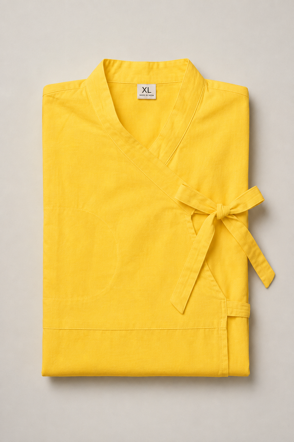 XL Yellow Bagal Bandi for Men