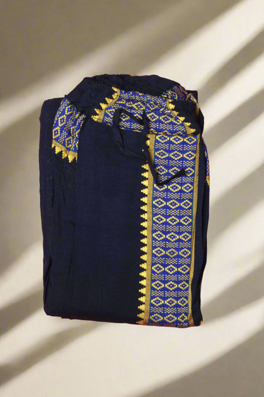 Ganga Jamuna Stripe Cotton Dhoti Ratnadeep Dhoti