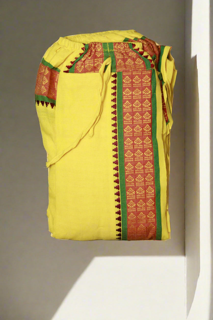 Ganga Jamuna Stripe Cotton Dhoti Ratnadeep Dhoti