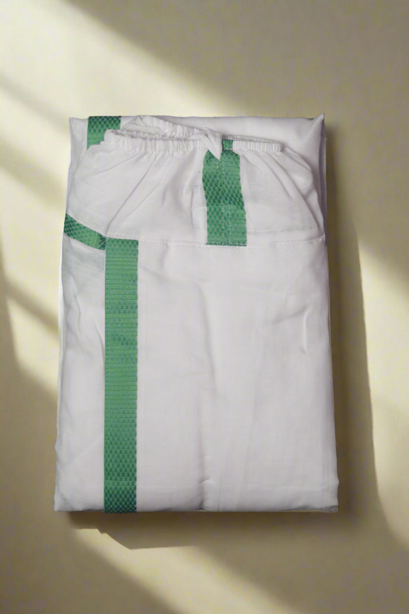 Fancy Border Cotton Dhoti – Stylish, Comfortable & Traditional Wear