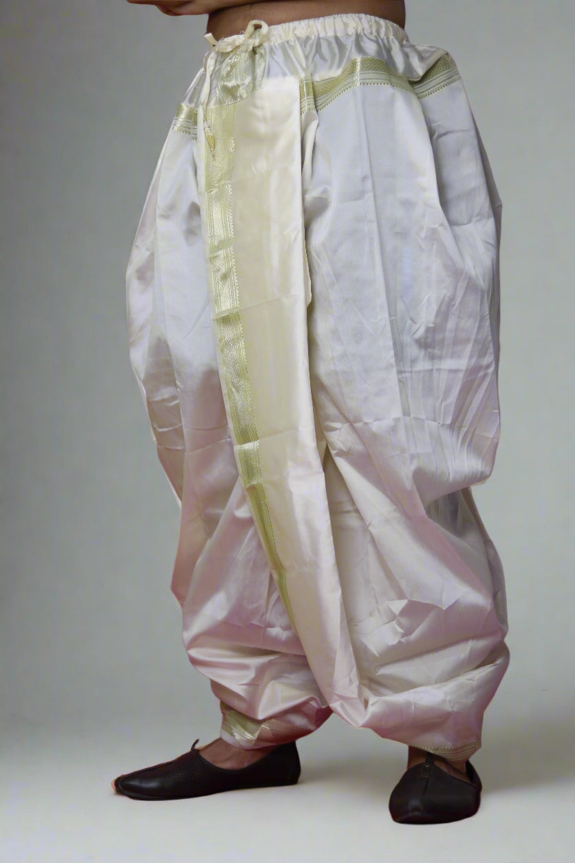 Soft Elastic Readymade Dhoti – Comfortable, Traditional & Easy to Wear