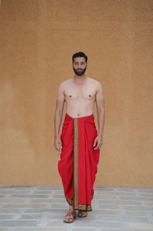 red_bahubali_dhoti_for_mens