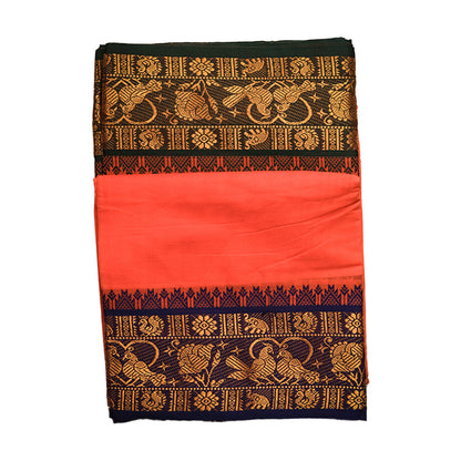 Unique Cotton Dhoti With Multicolor Design (10*6) Ratnadeep Dhoti