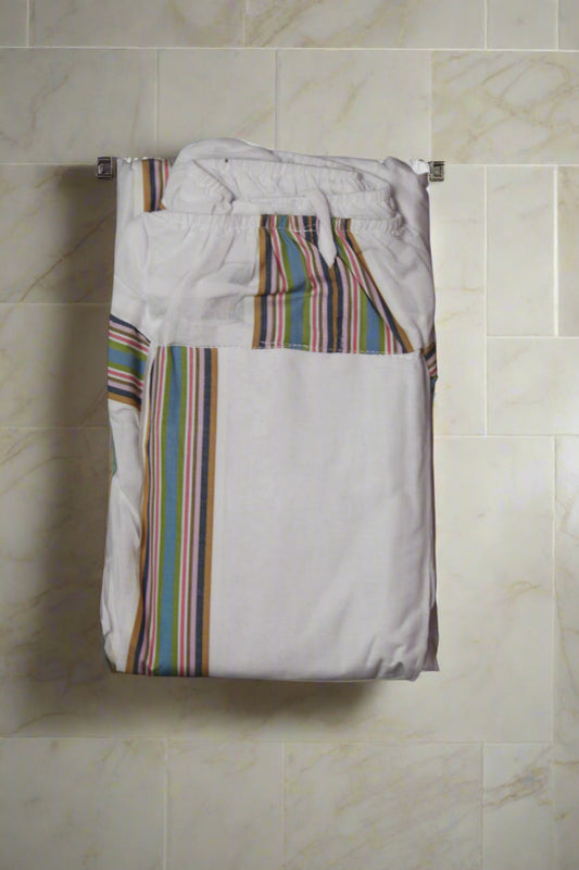 Wedding Multicolor Border Cotton Dhoti Ratnadeep Dhoti